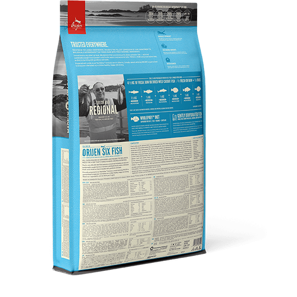 Six Fish Cat Food High Quality & Natural ORIJEN