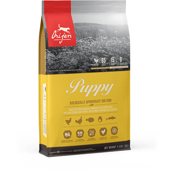 orijen puppy food 11.4 kg