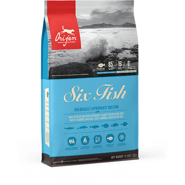 ORIJEN Six Fish Dog | ORIJEN Pet Foods 